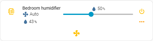 The humidifier preset
